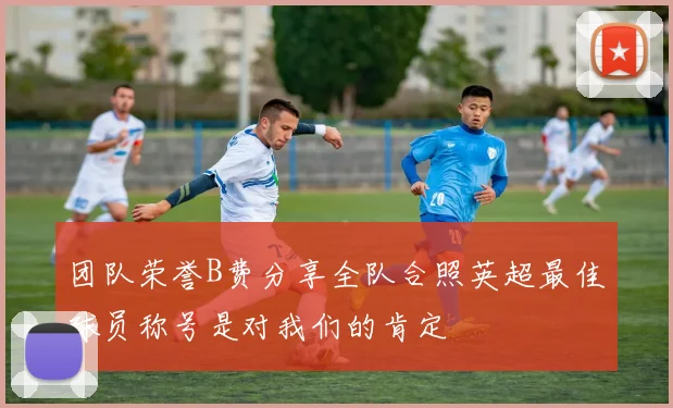团队荣誉B费分享全队合照英超最佳球员称号是对我们的肯定
